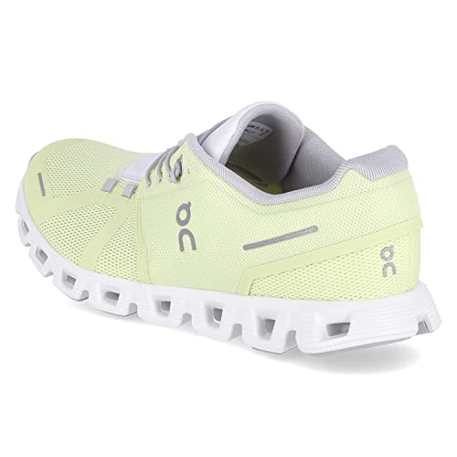 On Men's Cloud 5 Sneakers, Hay/Frost, 8.53