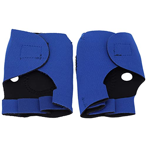 Luvas de Ginástica para Treino Luvas Não Estéreis (Azul)