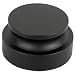 Record Weight Stabilizer - Aluminum Turntable Clamp (Black) by DJGEARIX - Premium Audiophile Grade Vinyl Vibration Reducer for Audio Performance with Soft Base Pad