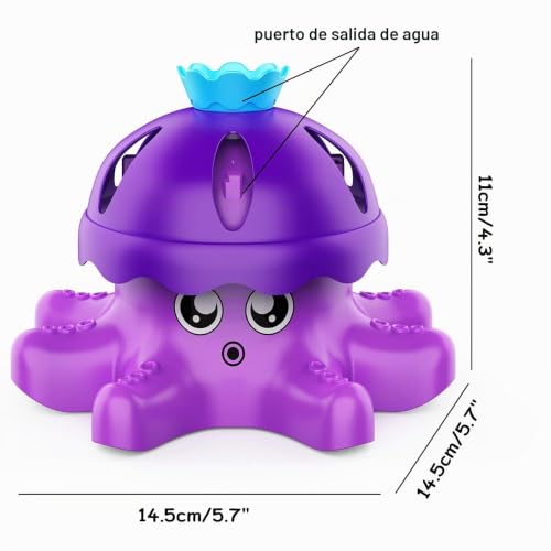 Juguetes Sprinkler de jardín para niños y juegos de agua al aire libre en verano 6