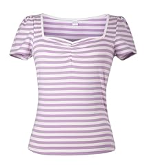 Purple White Stripe
