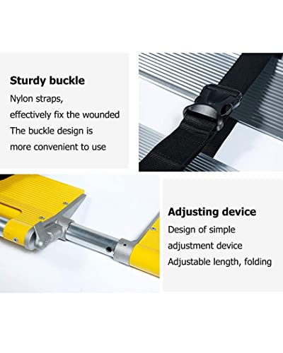 Civière d'urgence en alliage d'aluminium aéronautique réglable et pliable - 4