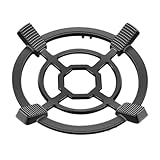 鋳鉄中華鍋アダプター滑り止めストーブ中華鍋滑り止めクックトップパンラックアダプターコンロホルダー炊飯器ストーブ用