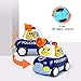 Woby Musical Police Car Action Educational Learning and Walking Toy for 1 Year Old Baby Toddler Girl Boy