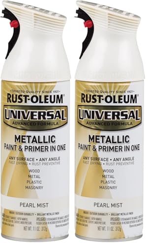 Rust-Oleum 261411 Universal All Surface Metallic Mist Spray Paint, 11