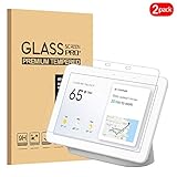 [2-Pack] Pulen Screen Protector for Google Home Hub/Google Nest Hub (7'' Display),HD Full Screen Coverage No Bubble High Defitnition 9H Tempered Glass for Google Home Hub/Google Nest Hub(7 Inch)