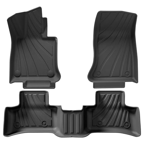 Tapis de sol pour Benz GLC 350e habitacle et coffre en finition premium 5 places