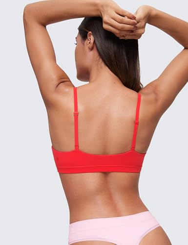 Image of CRZ YOGA Softhold Scoop Neck Bralette