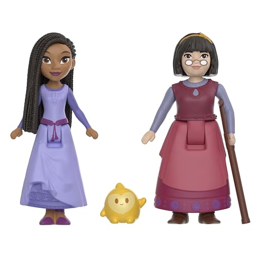 Disney Wish The Teens Mini Doll Set, 8 Posable Dolls & Star Figure, Characters Wear Signature Outfits, HPX36 - Image 4