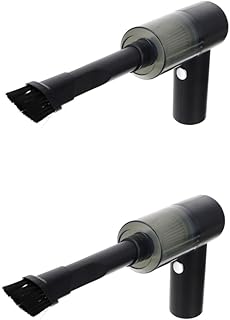 FAVOMOTO 2 Conjuntos De Aspirador De Pó Portátil Mini Aspirador Portátil Sem Fio Aspirador Portátil Com Fio Aspirador Manual Vassoura Portátil Aspirador De Carro Abs Mesa Acessórios