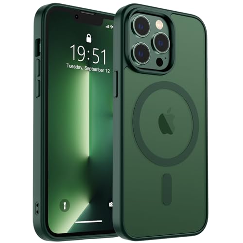 zapica Magnetic for iPhone 13 Pro Case, [Compatible with MagSafe] [Military Grade Drop Protection]...