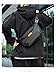 Messenger Bag for Men, Small Crossbody Bag Sling Bag for Women or Men, Casual Shoulder Bag for College Travel Work Daily (Black)