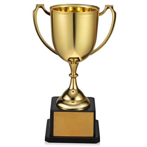 Parliky Gold Plated Trophy Cup Sports Party Award Game Reward Mini Trophy Unisex Celebration Prize