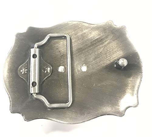 American Eagle Design Handmade Mens Leather Belt Flying Eagle Buckle 1.5" Wide Cocoa4