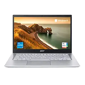 (Renewed) Acer Aspire 5 11th Gen Core i5 14-inch (35.56 cms) Full HD IPS Thin & Light Laptop- (8 GB/512 GB SSD/Windows 11 Home/Intel Iris Xe Graphics/Pure Silver/1.45 KG/MS Office), A514-54 at Rs. 35991