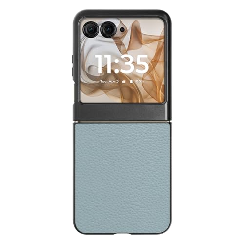 LOOF LUXURY-SHELL �{�v ���U�[ �X�}�z�P�[�X for motorola razr 60 / 60s / 60d �p �P�[�X �J�o�[ �V���v�� �ϏՌ� ���^ �y�� leather [�X�J�C�u���[]