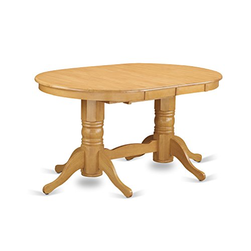 9 PC Dining room set for 8 Dining Table with Leaf and 8 Kitchen Dining Chairs