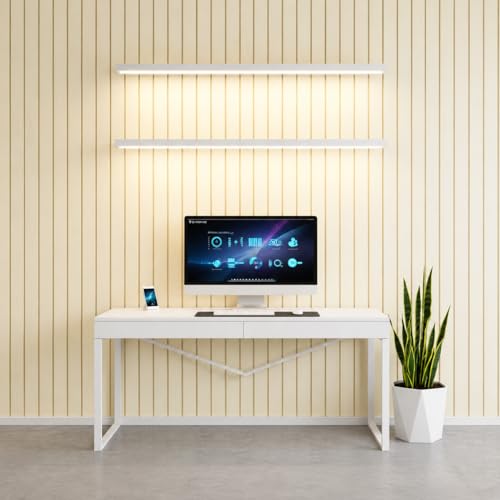 Image of Claiez Wallpaper for Walls | Vertical Wood Wall Stickers for Wall Decor | Self Adhersive Wall Paper for Home Kitchen Living Room and Bedroom | 45 Cm X 500 Cm | (Golden Stripe Wood Grain Wallpaper)
