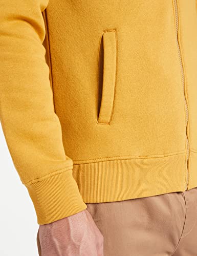 Image of Amazon Brand - Symbol Men Cotton Blend High Neck Zipper Sweatshirt (Available in Plus Sizes)