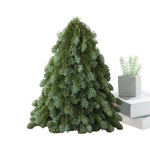 Árbol de Navidad pequeño artificial para decorar espacios reducidos sin suciedad 2