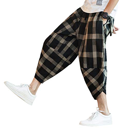 JOLUCE] チェック柄サルエルパンツ8809 - 製品詳細