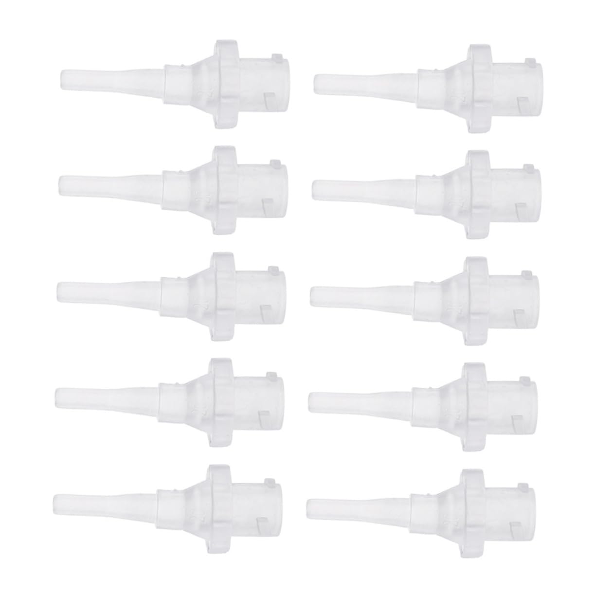 MOLUCKFU 40 Pcs Ear Washer Nozzle Replacement Ear Washer Tips Ear Clean Tools Ear Wash Tool Adults Ears Cleaner Tips Ear Cleaners for Adults Ear Flushing Tips for Adults Ear Cleaner Tips