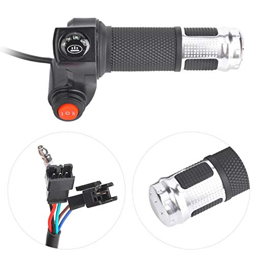 Acelerador digital E-Bike, visor de bateria E-bike Visor LCD de voltagem E-bike automaticamente iden