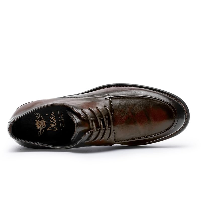 Image of Men's Lace-Up Oxfords, Leather Dress Shoes for Business