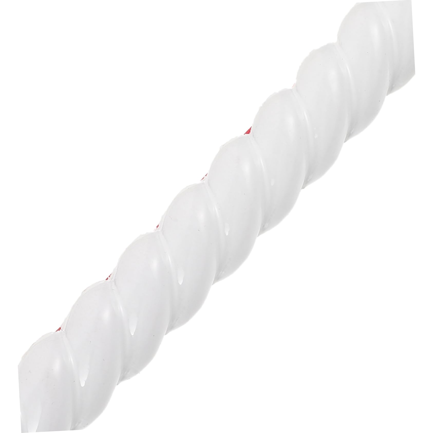 Moldura de Esquina de Pared Flexible de Pvc Color Blanco Autoadhesiva