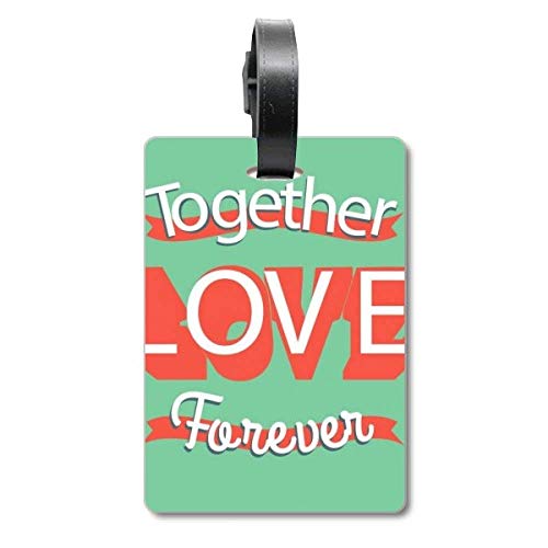 Together Love Forever Étiquette d'identification pour Valise évitant la perte de vos bagages