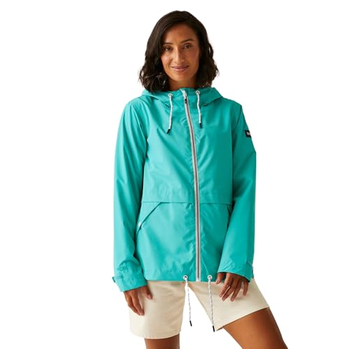 Regatta Bayletta II - Chaqueta impermeable para mujer, turquesa, 38