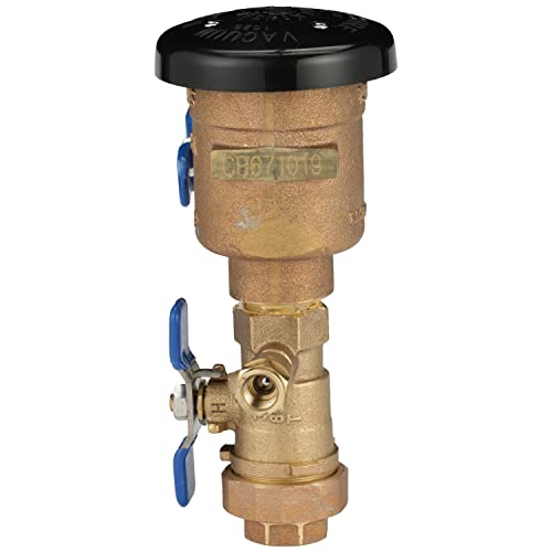 Image of Zurn Wilkins 1-720AU 1 inch 720A Pressure Vacuum Breaker Assembly with union ball valves