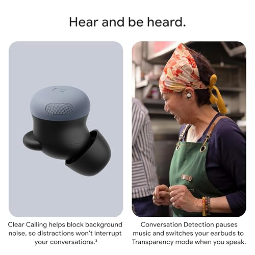 Image of Google Pixel Buds Pro 2 - Wireless Bluetooth Earbuds - Moonstone