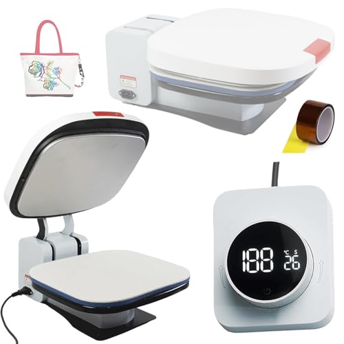 Máquina automática de prensa térmica para camisetas miniatura 1