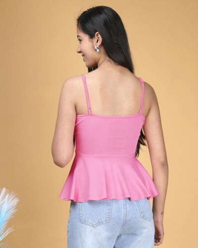 Image of Noble Monk Women Cotton Blend Casual Fit Stylish Tops | Casual Crop Top's | Tshirt