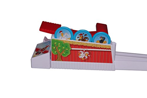 Hasbro 4 Stück Looping Louie Chips Ersatzchips original Aufkleber – Bild 3