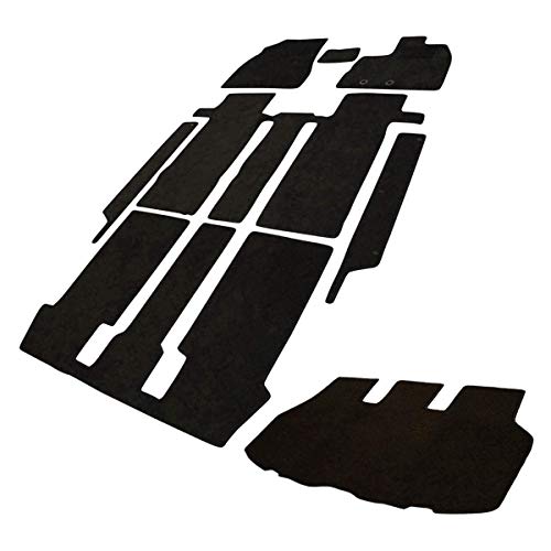 フェニーチェ カーマット フロアマット ラゲッジマット ステップマット 国内生産  ブラック 滑り止め形状 ずれにくい 車用 マット