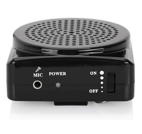 Image of Hayden Mini Voice Amplifier for Teachers - Portable Wearable Speaker with Wired Headset Mic - 25 Watts Rechargeable PA System for Public Speaking, Tour Guides, Yoga, Presentation