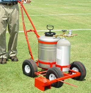 Presión estándar accionada CO2 del Striper de Trueline de la pintura del campo de fútbol del fútbol de la máquina de