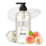 Botanist Hydrating Body Wash for Women & Men, Hypoallergenic Body Wash with Shea Butter, Aloe Vera, Almond & Squalance, Sensitive Skin BODY WASH & Shower Gel from Japan 16.5 Fl Oz ROSE & WHITE PEACH