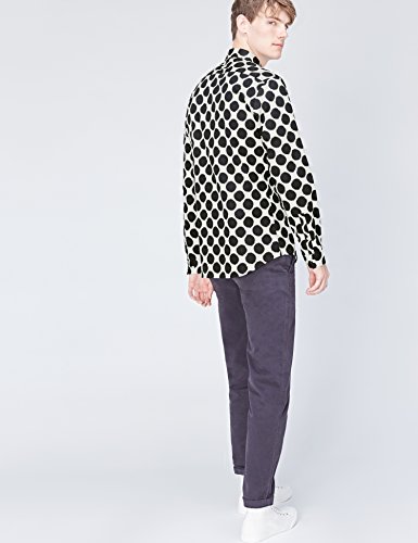 Find. Camicia a Pois Larghi Slim Fit Uomo