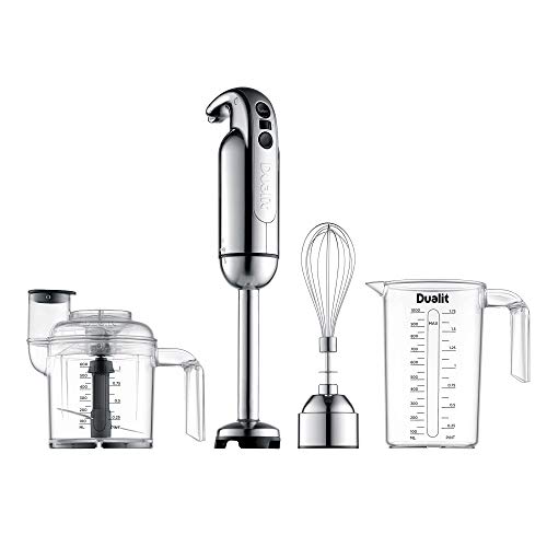 Comparison: Dualit Hand Blender 2 Dualit Immersion Blender with Accessory Kit, Chrome