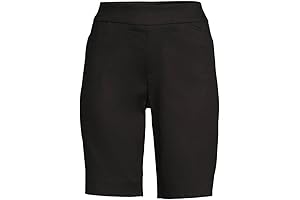 Time And Tru Women's Pull-on Bermuda Shorts