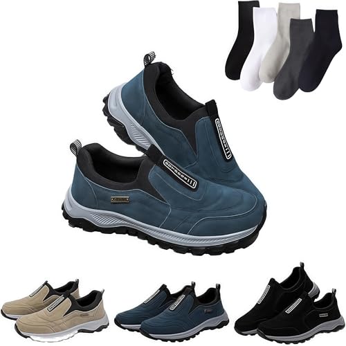 Ideacloth Shoes for Women or Men, Comfortable Orthopedic Walking Shoes with Wide Toe Fit, Breathable Slip On Anti-Slip Waterproof