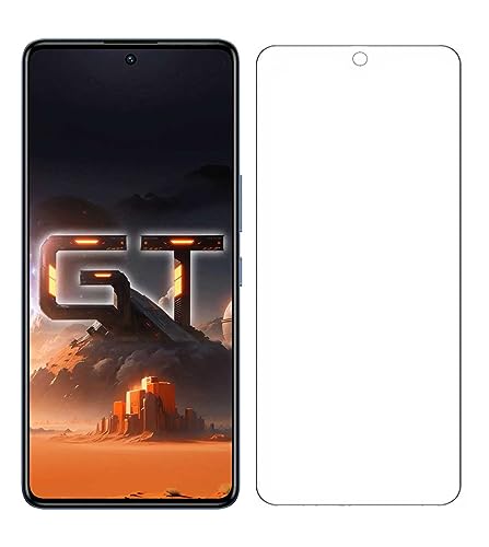 Image of Impossible Flexible Fiber Screen Protector Guard Compatible with Infinix GT 10 Pro (Screen Guard)