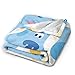 SuperLee Children's Blue's Clues Dog Flannel Blanket Warm Throw Blanket 50