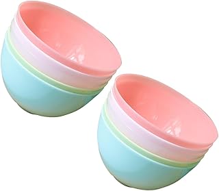 lasenersm 10 Pieces Mask Bowl Plastic Face Ma...