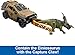 Mattel Jurassic World Truck & Einiosaurus Dinosaur Action Figure Toy Set with Flip & Roll Feature, Mission Mayhem Vehicle