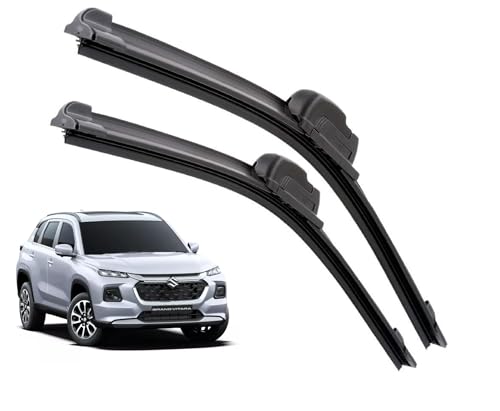 Image of Euro Care Windshield Car Wiper Blades Compatibility With Maruti Grand Vitara - Set of 2Pc (D-24,P-16)