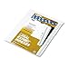 Kleer-Fax 90000 Series Legal Exhibit Index Dividers, 1/25 Side Cut, Label "51"-"75"